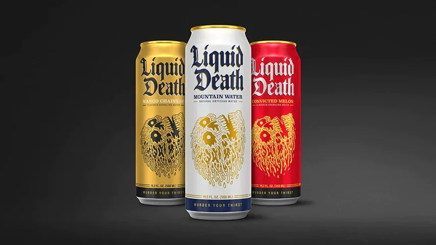 Liquid Death Illustration