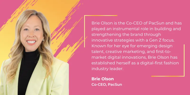 Brie Olson, Co-CEO, PacSun