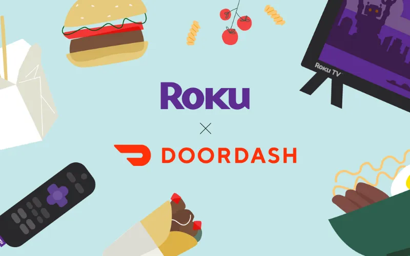 Roku and DoorDash promo